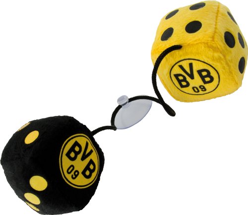Algopix Similar Product 9 - BVB Borussia Dortmund Plush Car