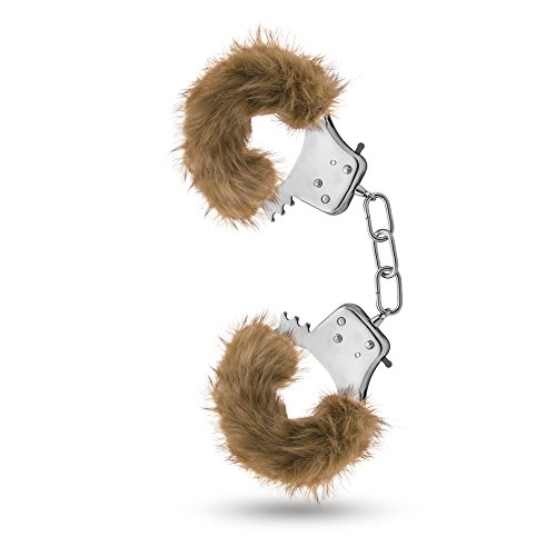 Algopix Similar Product 4 - Blush Novelties Plush Fur Hand Cuffs