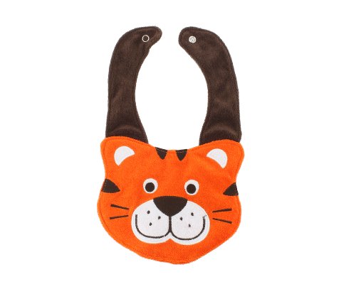 BONAMART ® three-D Kids Baby Girl Boy Toddler Bibs Cute Cartoon Tiger Soft Saliva Towel