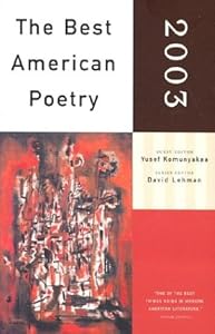 The Best American Poetry 2003