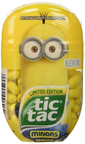 Limited Edition Minions Tic Tac Candy (3.4 oz) (Kevin)