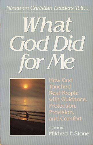 What God did for me by unknown author