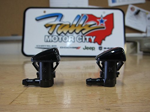 

Pair of Jeep Grand Cherokee Windshield Washer Sprayer Nozzle Mopar OEM