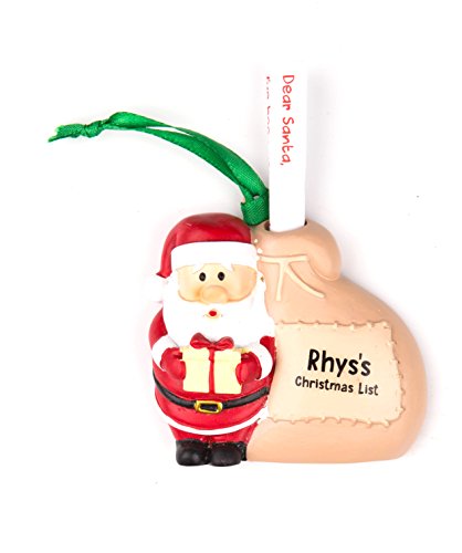 Algopix Similar Product 12 - Boxer Gifts Santa ListRhys Polyresin