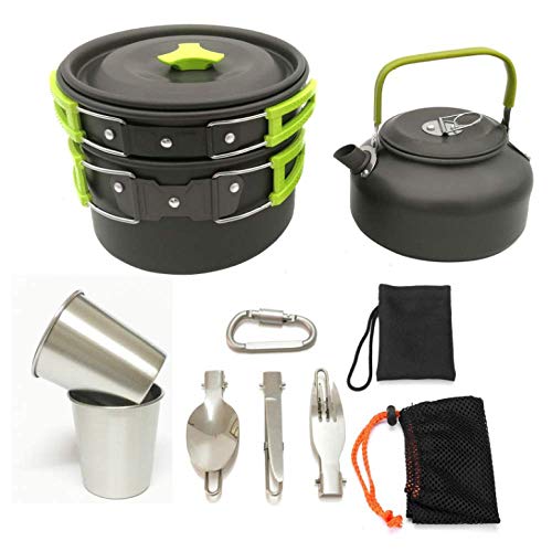 Algopix Similar Product 18 - MTK Camping Set Pot Portable Aluminum