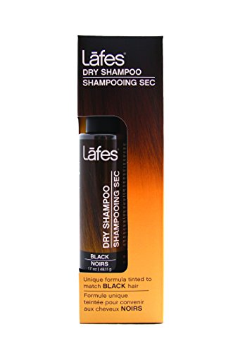 Algopix Similar Product 17 - Lafe's Dry Shampoo, Black, 1.7 Ounce