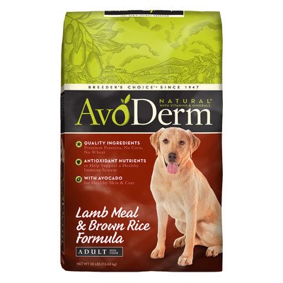 Natural Lamb Meal and Brown Rice Adult Formula Dry Dog Food Size: 26-lb bag