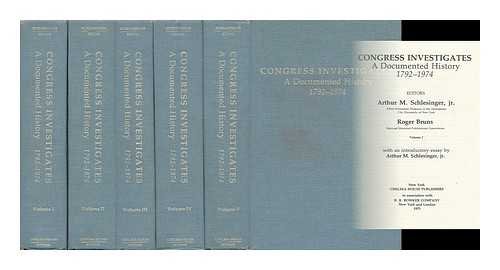 Congress investigates, 1792-1974 by Arthur Meier Schlesinger