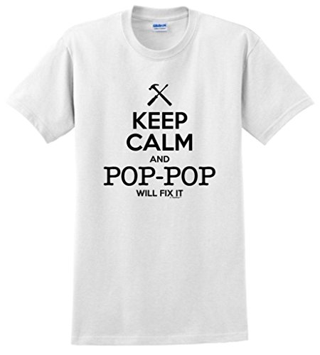 Keep Calm and Pop Pop Will Fix It, Gift for Grandpa T-Shirt