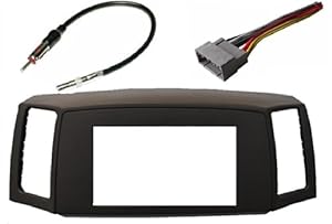Amazon.com : Jeep Grand Cherokee 2005-2007 Double Din ... 2005 jeep grand cherokee radio wiring 