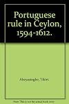 Portuguese rule in Ceylon, 1594-1612