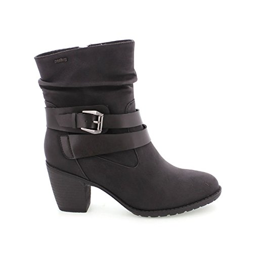 MTNG 52722 - Botas para mujer, color tamia negro, talla 36