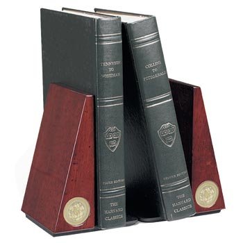 

UCLA - University of California - Los Angeles - Pair of Rosewood Bookends