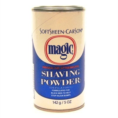 Magic Blue Shaving Powder 5oz. Regular Depilatory