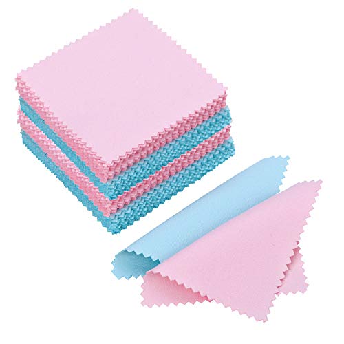 Algopix Similar Product 11 - PORTOWN 100 Pack Jewelry Cleaning Cloth