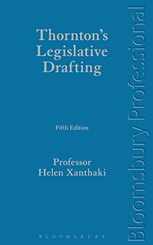 Algopix Similar Product 4 - Thorntons Legislative Drafting Fifth