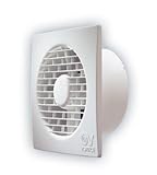 Ventilatore Bagno Ventola Estrattore Per Bagno 100 Mm – Con Timer E Sensore Umidità, Montaggio A Parete O Soffitto Aspiratore Vortice - Foto 13