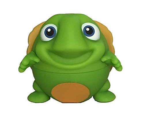 BeBe Bartoons Fun and Collectible Lip Balms - Turtle (Lemon Meringue Flavor) - 1 Pod Per Order