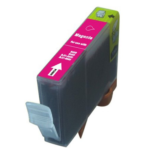 Generic  4-Pack MAGENTA Compatible Ink w/ Chip for Canon CLI-221 Compatible with: Canon Pixma ip3600, ip4600, iP4700, MP560, MP620, MP640, MX860, MX870, MP980, MX990.