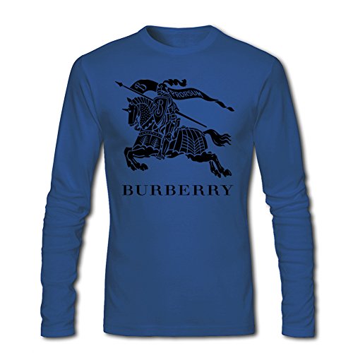 Burberry for Men Printed Long Sleeve Cotton T-shirt