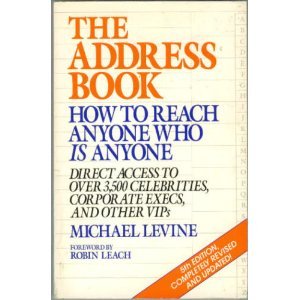 Address Book 5th Pa by Michael Levine