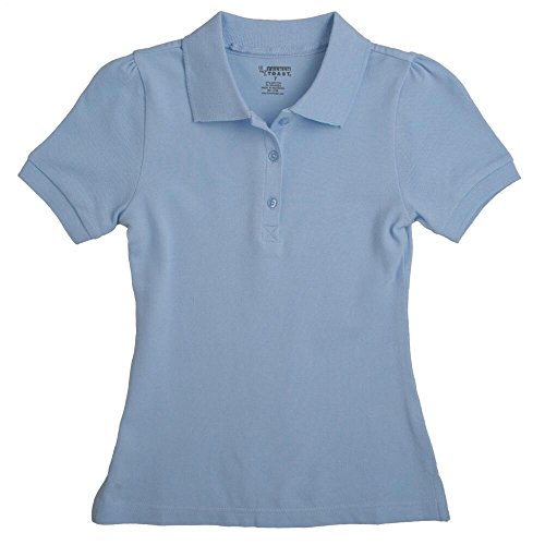 French Toast Short Sleeve Stretch Pique Polo Girls