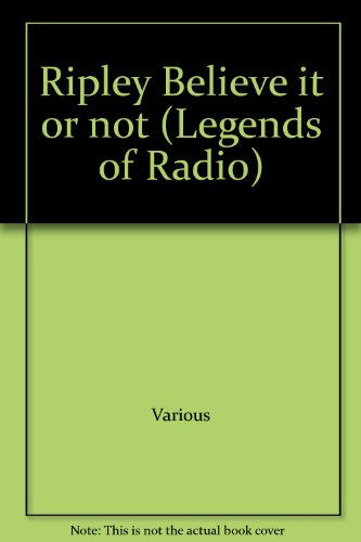 Ripley Believe it or not by Various