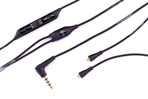 Westone W-Series 52 Inch Replacement Round Cable with MFi Control and Mic for Earphones, 78506