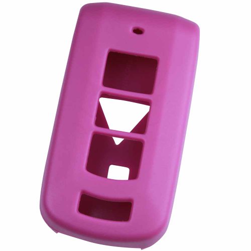 KeyGuardz Purple Rubber Keyless Entry Remote Smart Key Fob Skin Cover Protector