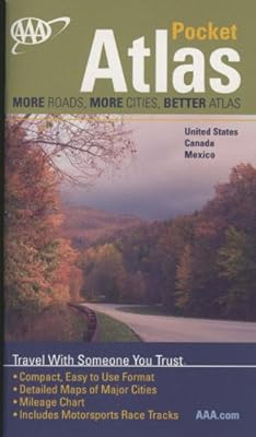AAA Pocket North American Road Atlas 2007