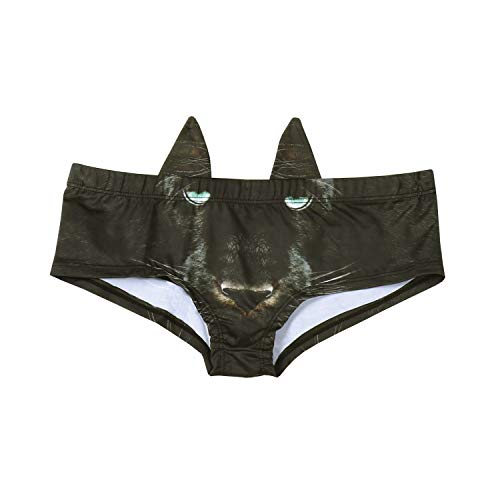 Algopix Similar Product 1 - WHAT ON EARTH Womens 3D Animal Face