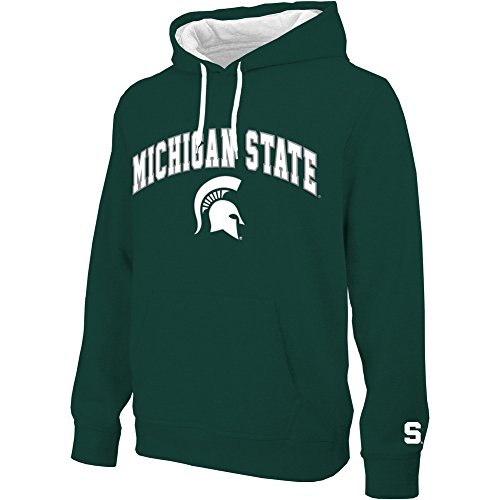 Michigan State Spartans Hooded Sweatshirt Arch Green