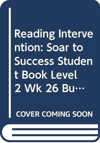 Soar to Success: Soar To Success Student Book Level 2 Wk 26 Butterflies by HOUGHTON MIFFLIN
