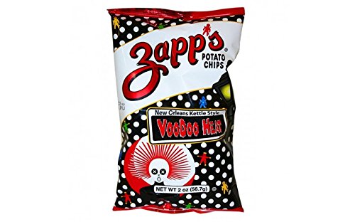 Zapps Kettle Chips 25 Count 2 Oz Snack Size Case (VooDoo Heat)
