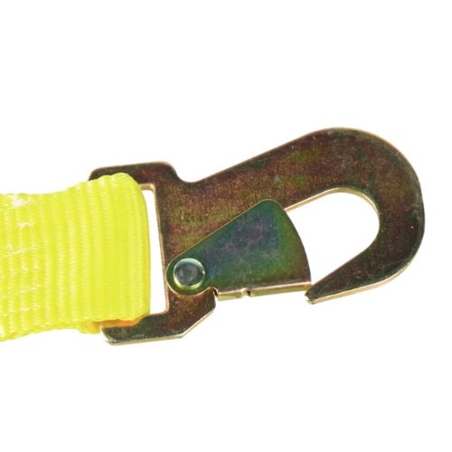 

2" X 30' Ratchet Tie Down Strap with Long Wide Handle and Flat Snap Hooks