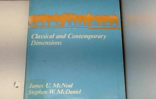 Consumer Behavior: Classical and Contemporary Dimensions by James U. McNeal