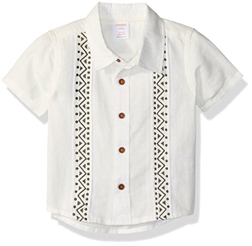 Algopix Similar Product 15 - Gymboree Baby Boys Short Sleeve Button