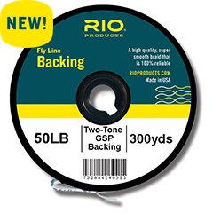 Rio 2-tone Gel Spun Fly Fishing Backing 50lb