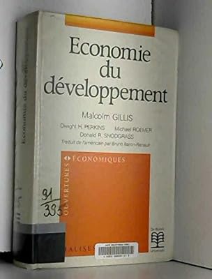 Economie du développement