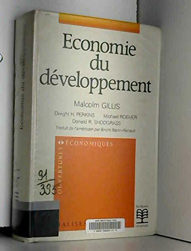 Economie du développement by unknown author