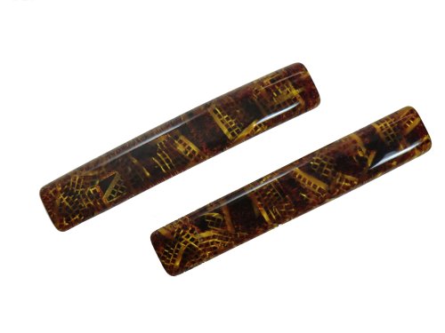 Charles J. Wahba Small French Rectangle Barrette (Pairs)