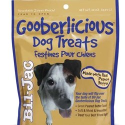 Bil-Jac Gooberlicious Treats - 10 oz, peanut butter