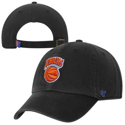 Knicks Black NBA Clean up 47 Brand One Size