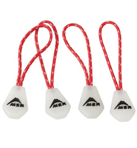 MSR Night Glow Zipper Pull Kit - 4 Pack