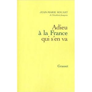 Adieu à la France qui s'en va