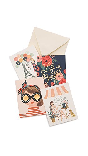 Rifle Paper Co Women's Assorted Paper Crown Card Set
