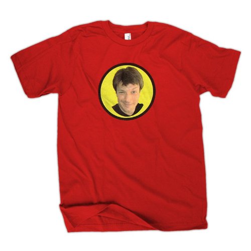 Dr. Horrible Groupie Nathan Fillion Red T-Shirt