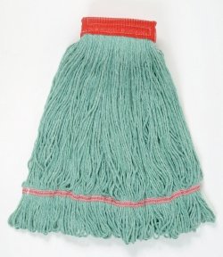 

Prelaundered Mops ( MOP, PRELAUNDERED, LOOP, GREEN, LG ) 12 Each / Case