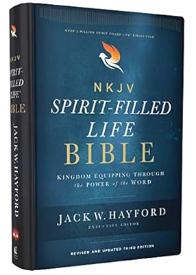 NKJV, Spirit-Filled Life Bible, Third Edition, Hardcover, Red Letter Edition, Comfort Print: Kingdom Equipping Through the Power of the Word