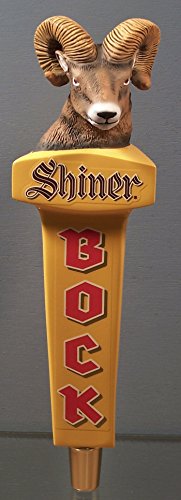 Spoetzl Brewery Shiner Bock Ram Head Brewery Beer Tap Handle